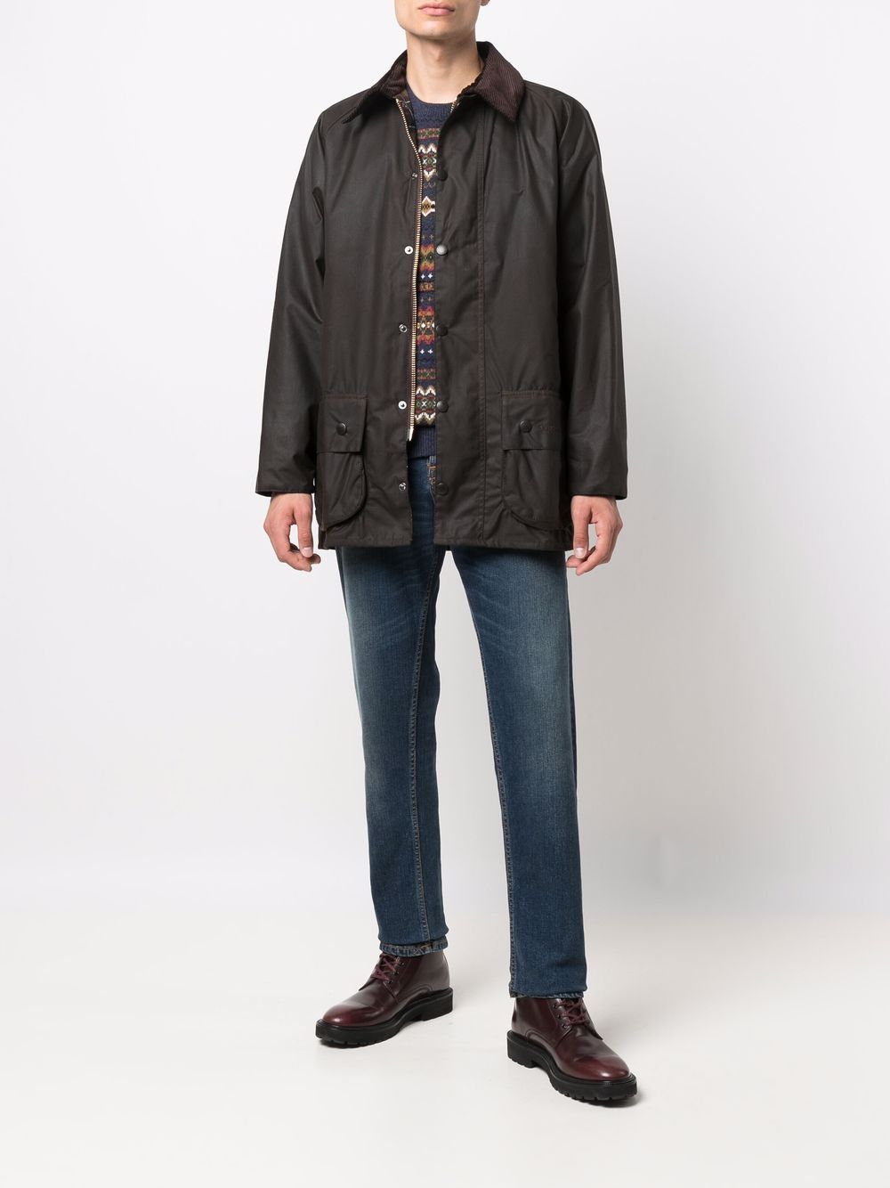 фото Barbour вощеная куртка bedale