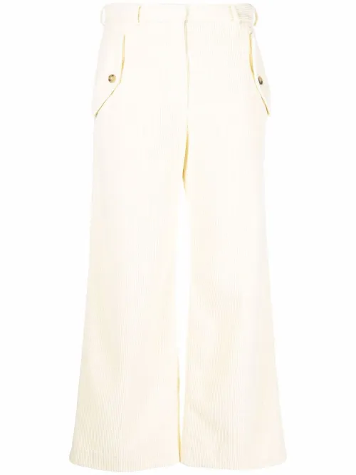 Pantalon en velours côtelé à poche latérale - Kenzo - Modalova