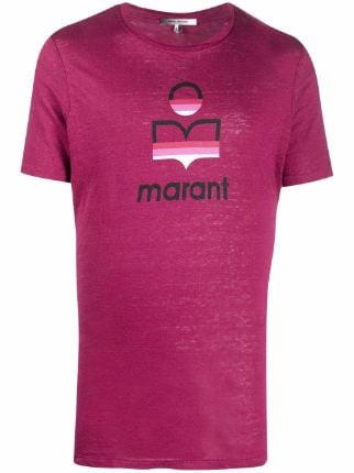 MARANT logo-print T-shirt - Farfetch