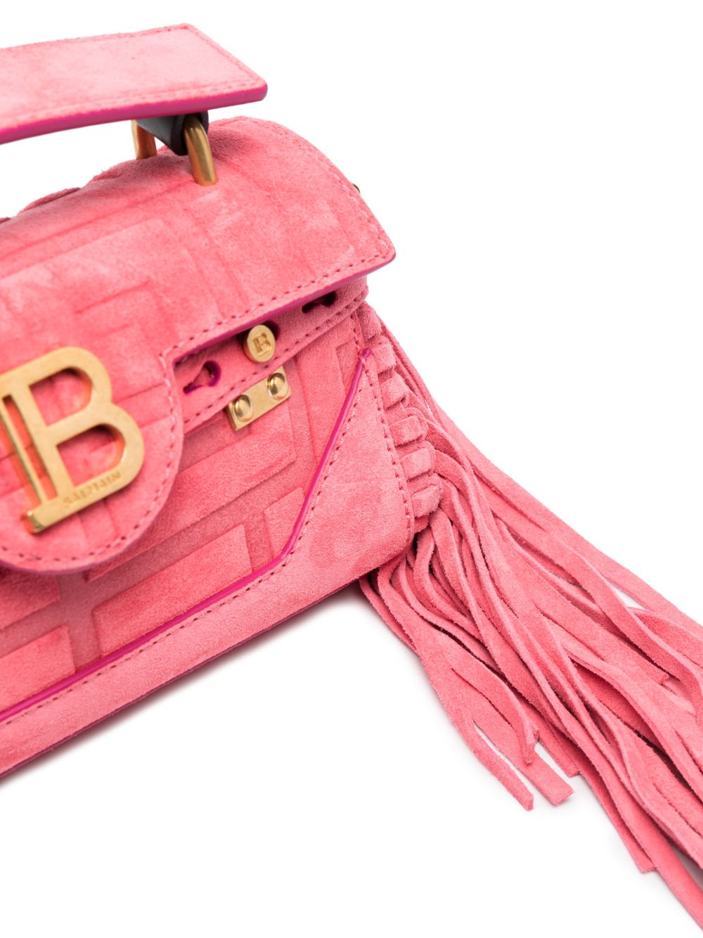 Affordable Balmain B-Buzz 19 fringed bag Women