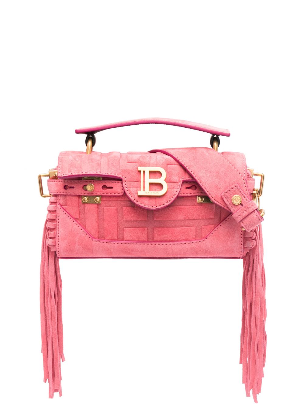 Affordable Balmain B-Buzz 19 fringed bag Women