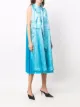 Balenciaga crinkled-effect sleeveless dress