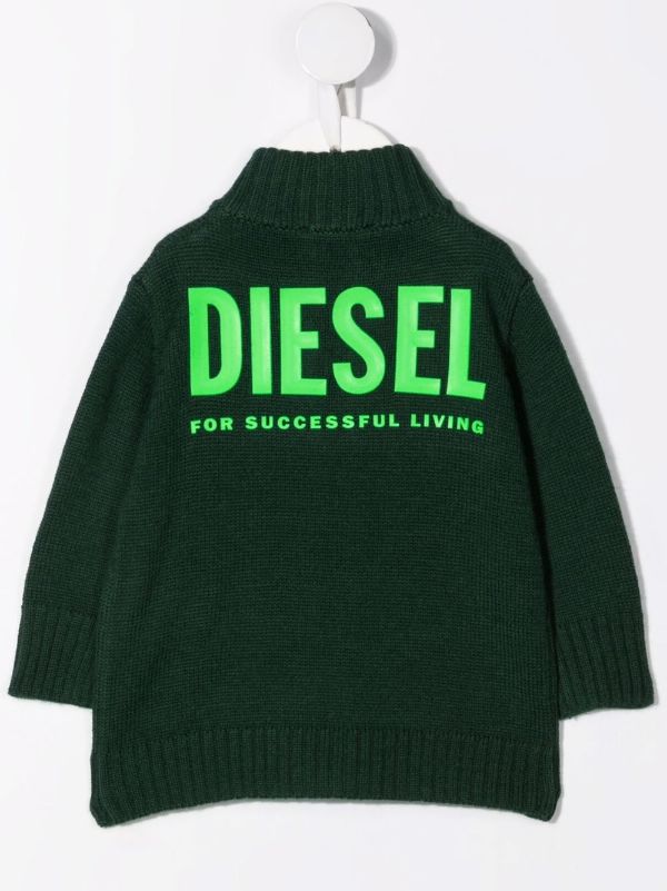 diesel green jumper