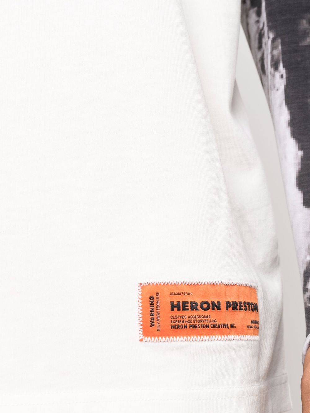 фото Heron preston футболка с нашивкой-логотипом