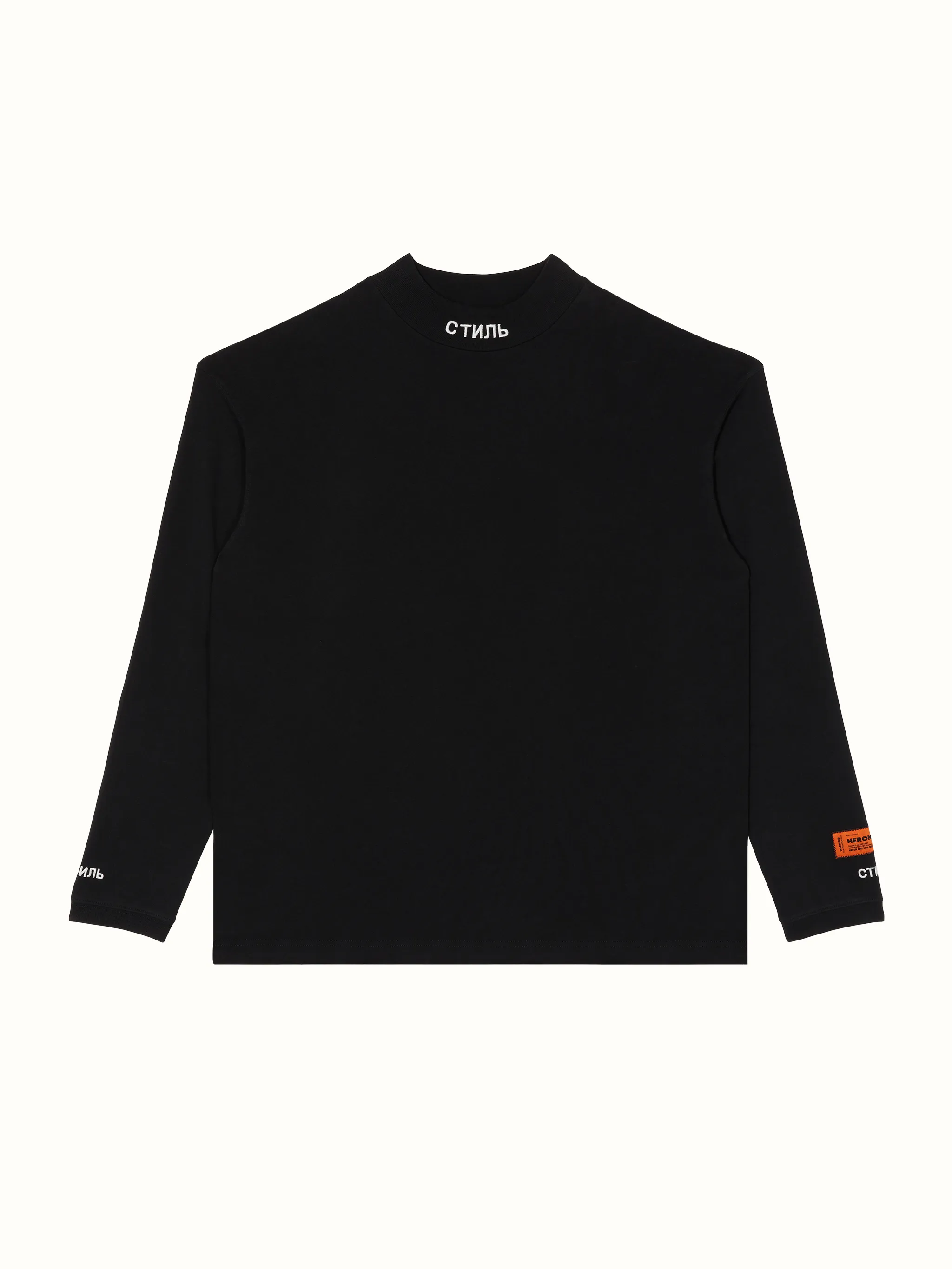 Heron preston deals black turtleneck