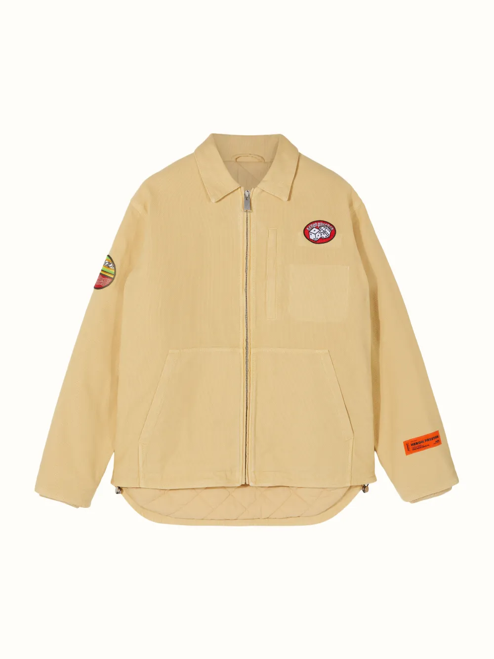 PATCH TAPE CANVAS JACKET HERON PRESTON® Official Site