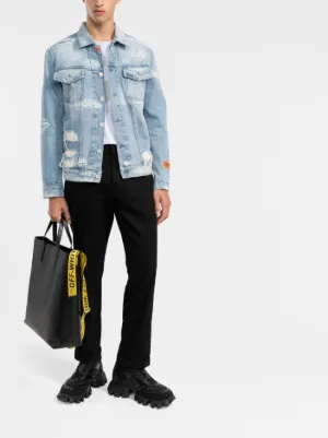 Heron Preston(ヘロンプレストン)メンズ デニムジャケット Heron Preston(ヘロンプレストン)メンズ デニムジャケット