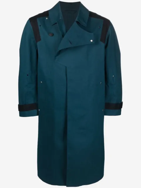A-COLD-WALL* Trenchcoat met logo badge