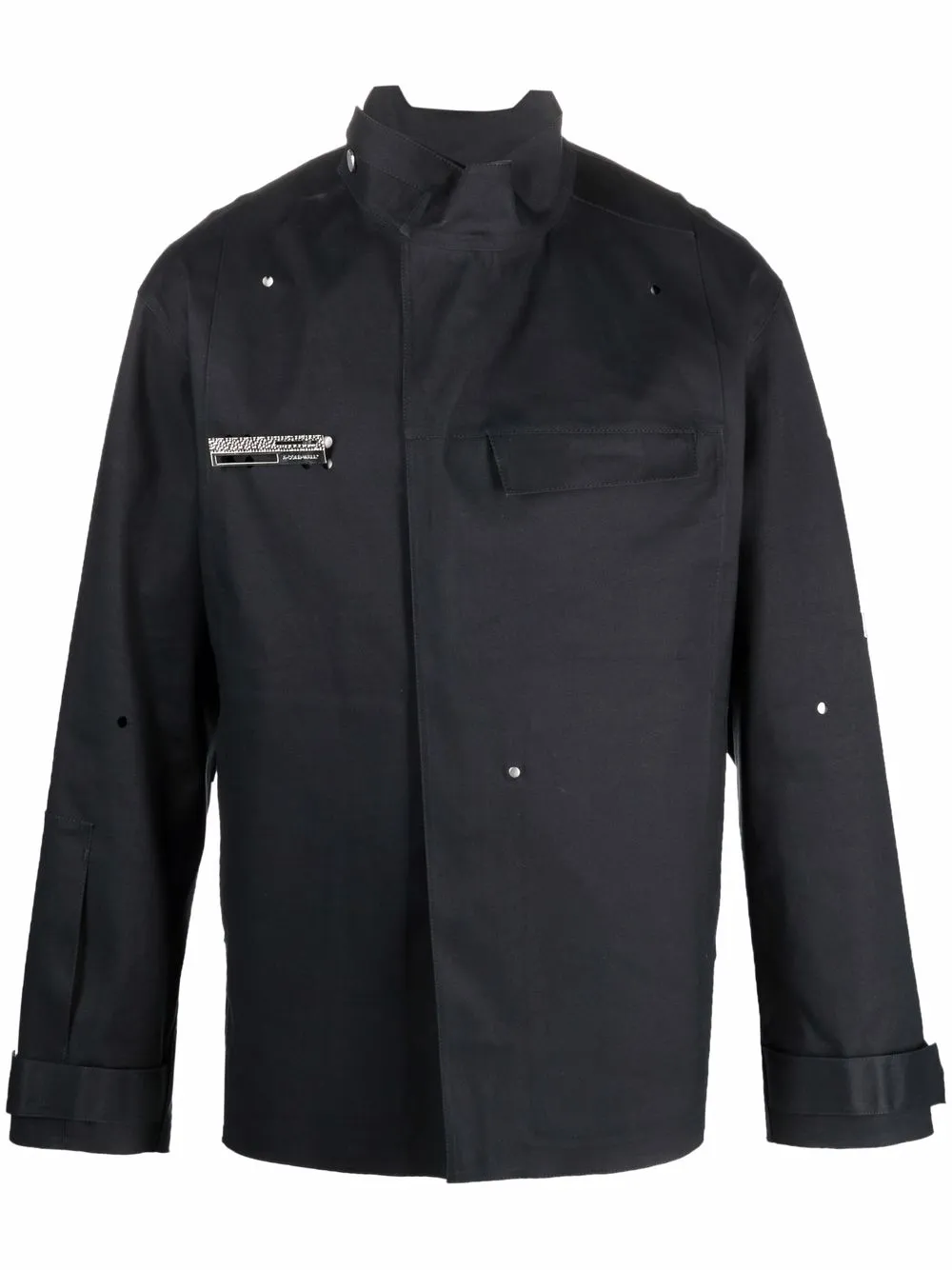 Shop A-cold-wall* Water-repellent Short Coat In Black