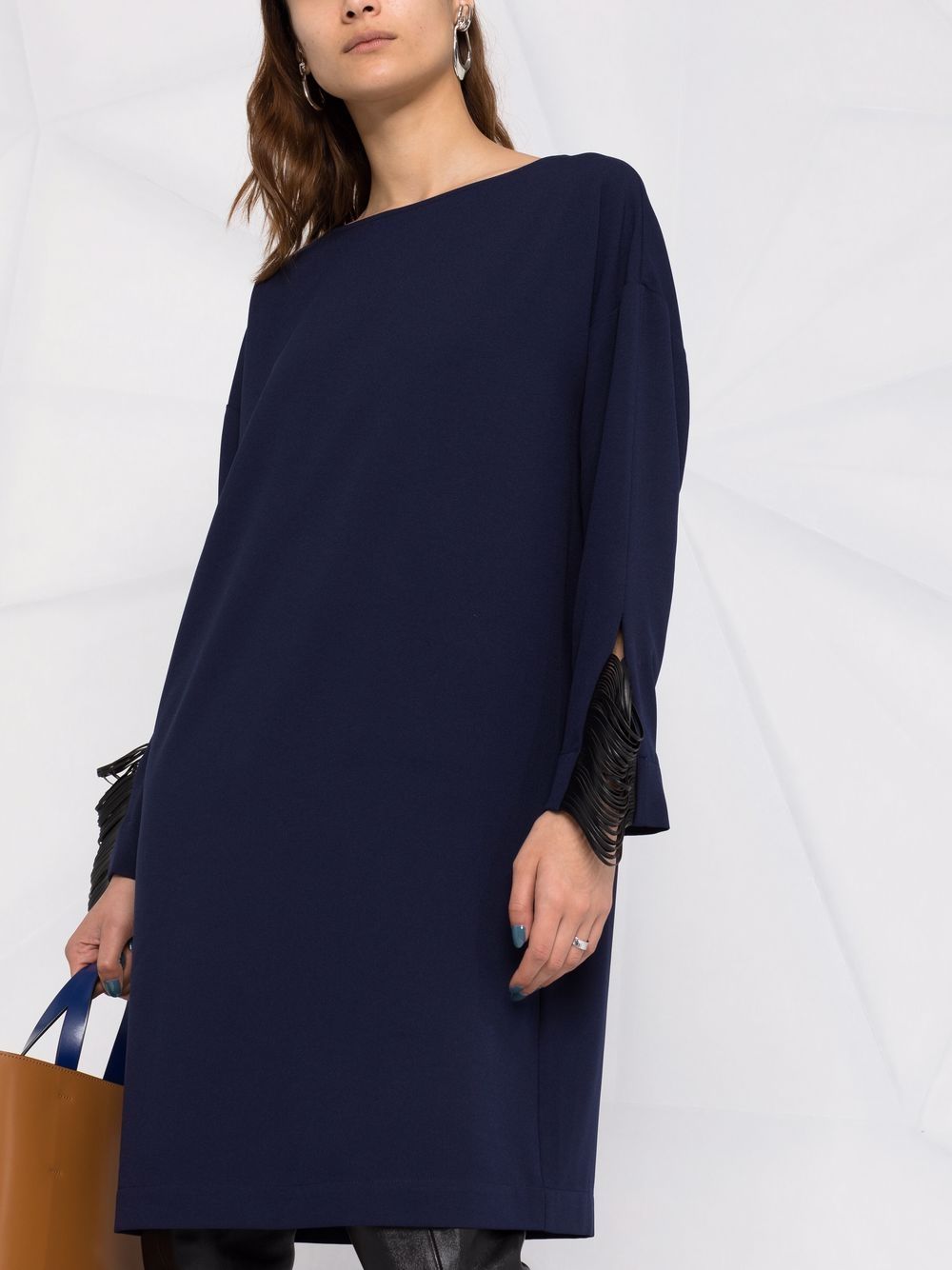 фото Pierantoniogaspari split-sleeve shift dress