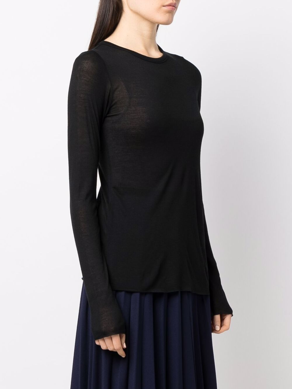 фото Pierantoniogaspari fine-knit jersey top