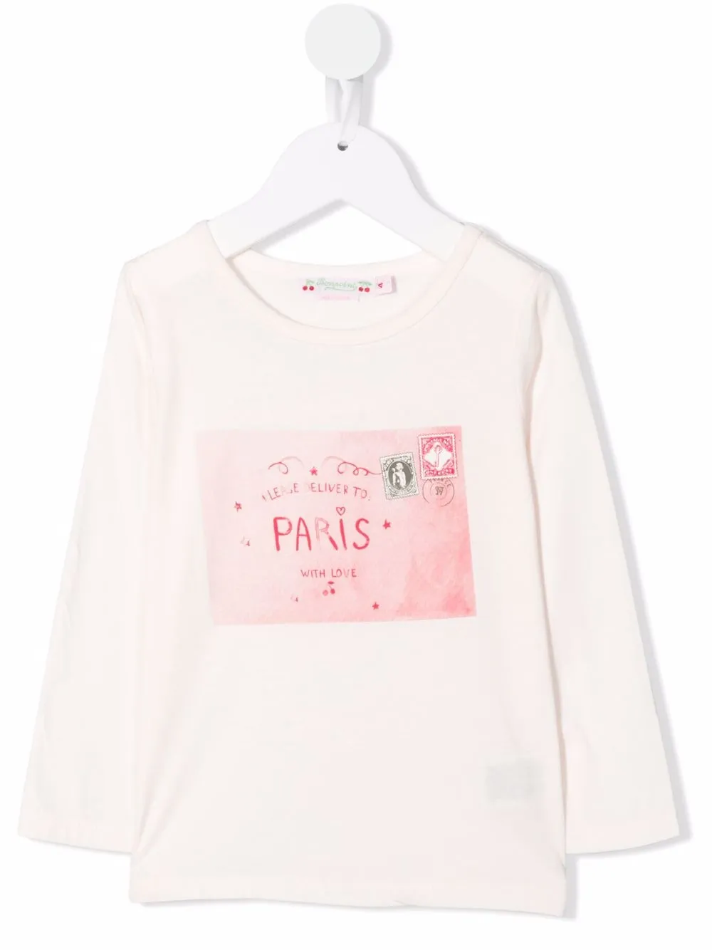 

Bonpoint Deliver to Paris print top - Pink