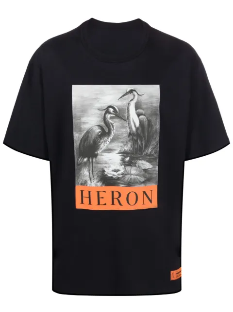 Heron Preston t-shirt en coton à imprimé Heron