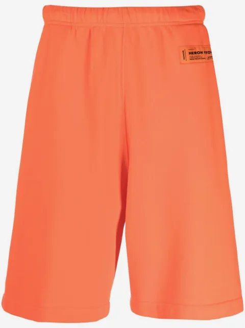 Heron Preston recycled cotton track shorts