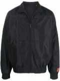 Heron Preston logo-patch bomber jacket - Black