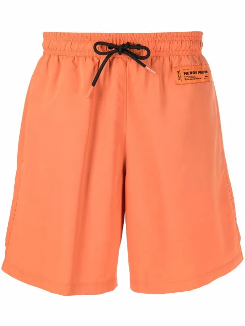Short de bain à patch logo - Heron Preston - Modalova