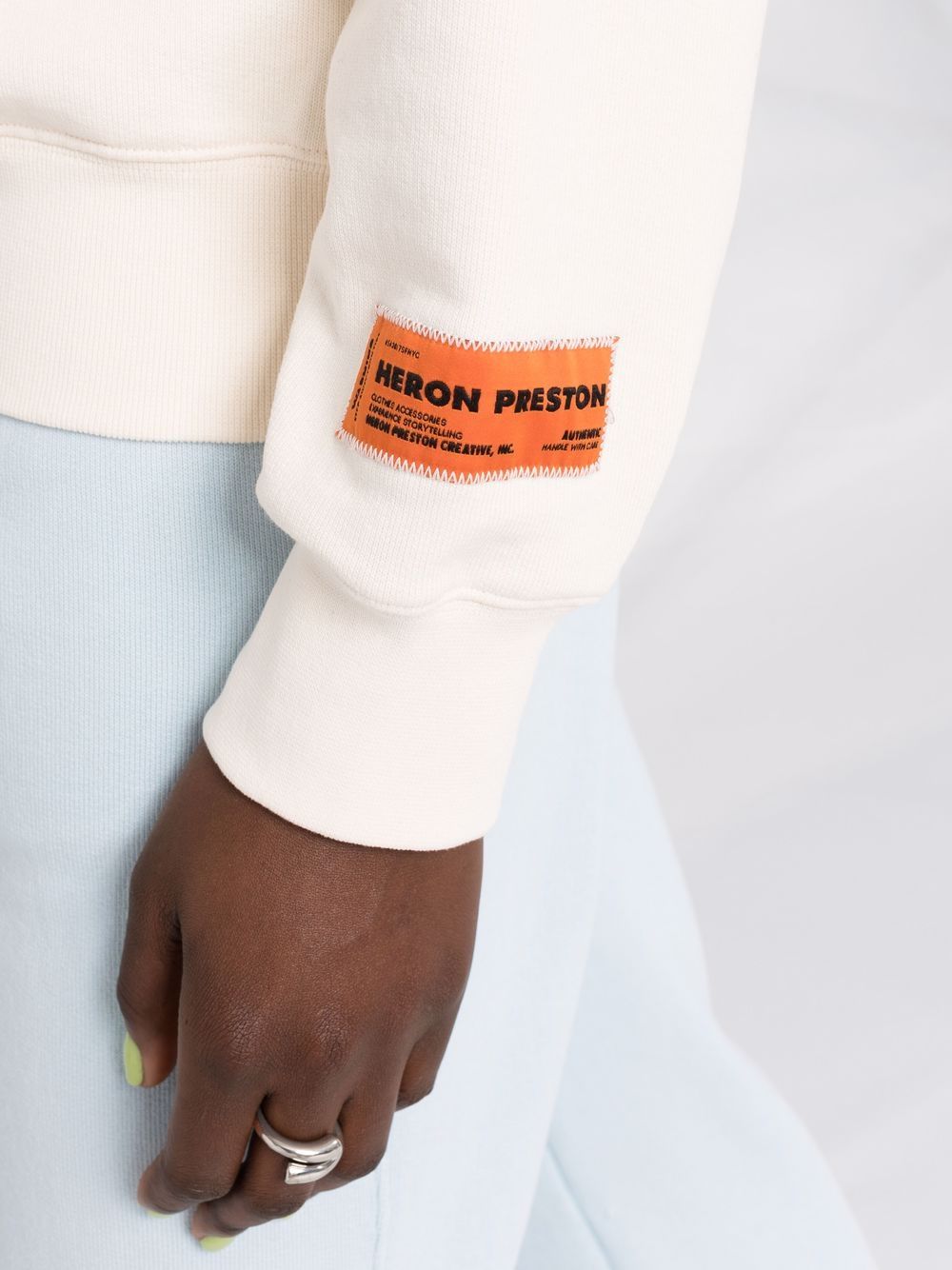 фото Heron preston толстовка с принтом