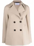 Harris Wharf London double-breasted fitted jacket - Neutrals