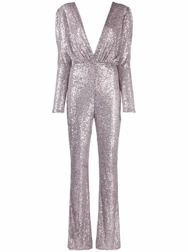 sequin pants jumpsuit