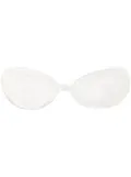Dsired B silicone backless bra - White