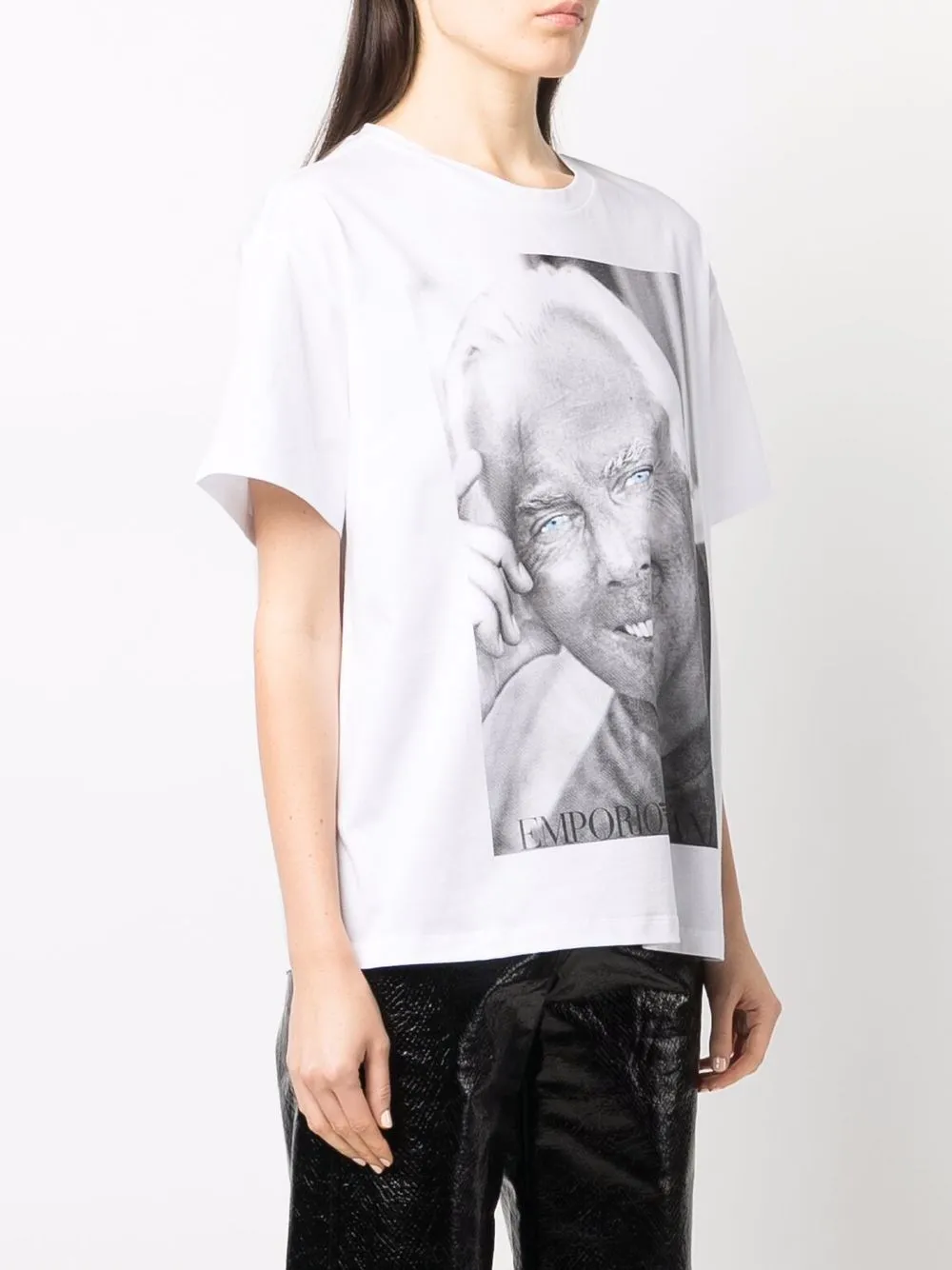 фото Emporio armani футболка с фотопринтом