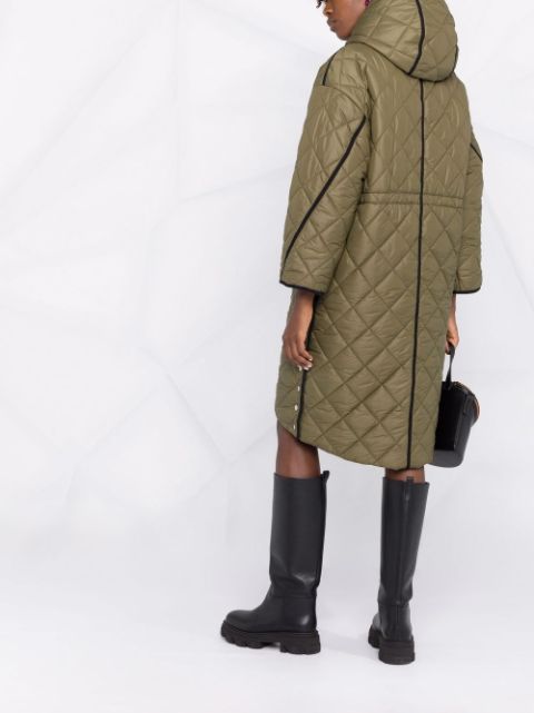 maje quilted coat