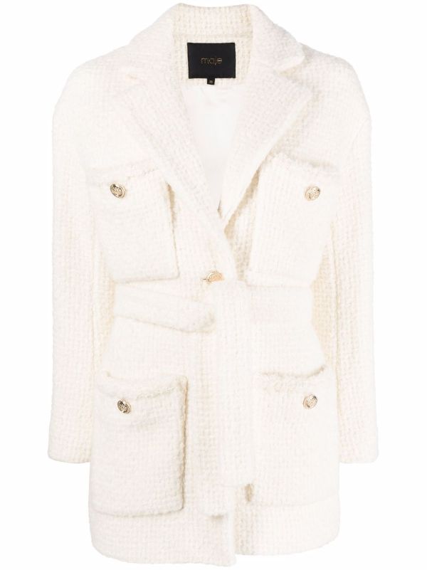 white waist jacket