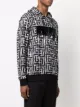 Balmain PB-monogram print hoodie