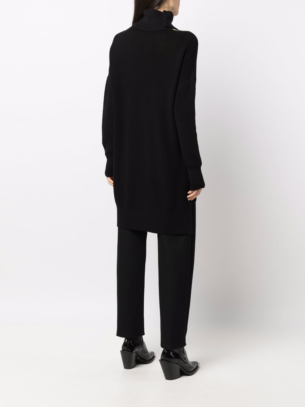 фото Pierantoniogaspari cut-out knitted jumper