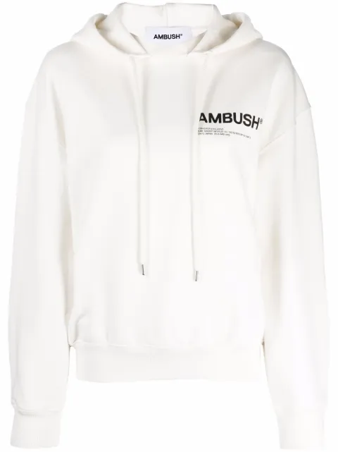 AMBUSH هودي برباط وطبعة شعار الماركة