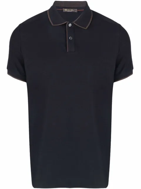 Loro Piana playera tipo polo manga corta