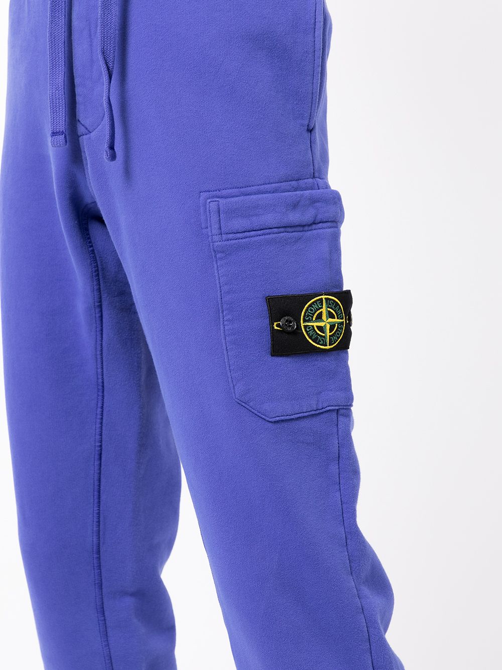 фото Stone island спортивные брюки с логотипом сбоку