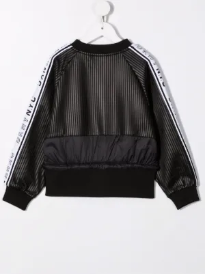 Girls black dkny jacket Clearance