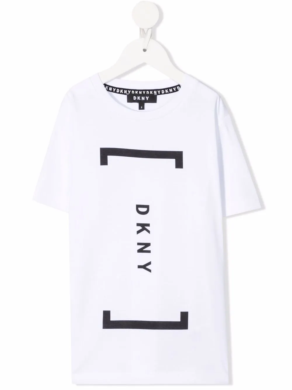 Dkny Kids T-shirt met logoprint Wit