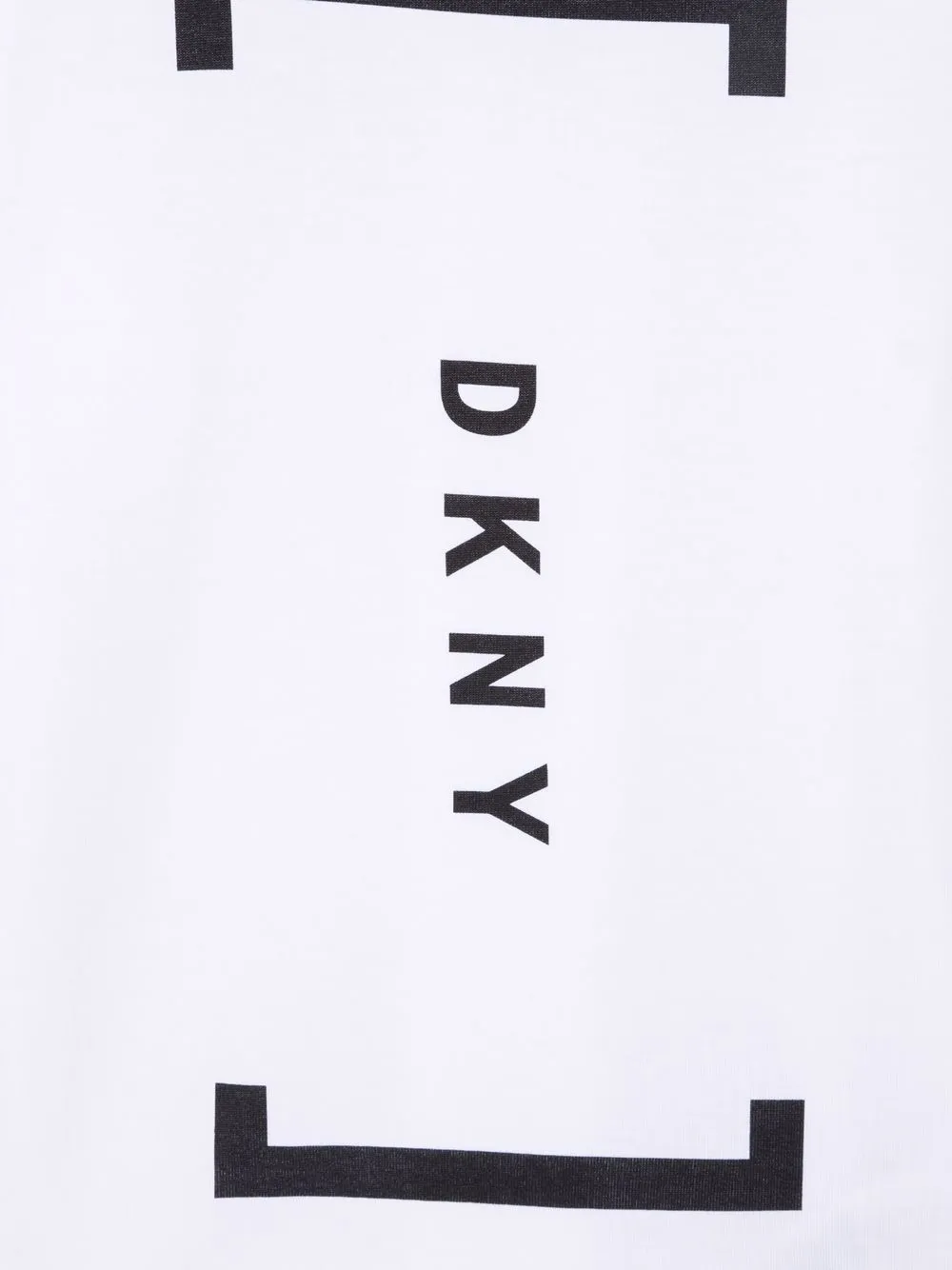 Dkny Logo-print Cotton T-shirt In White