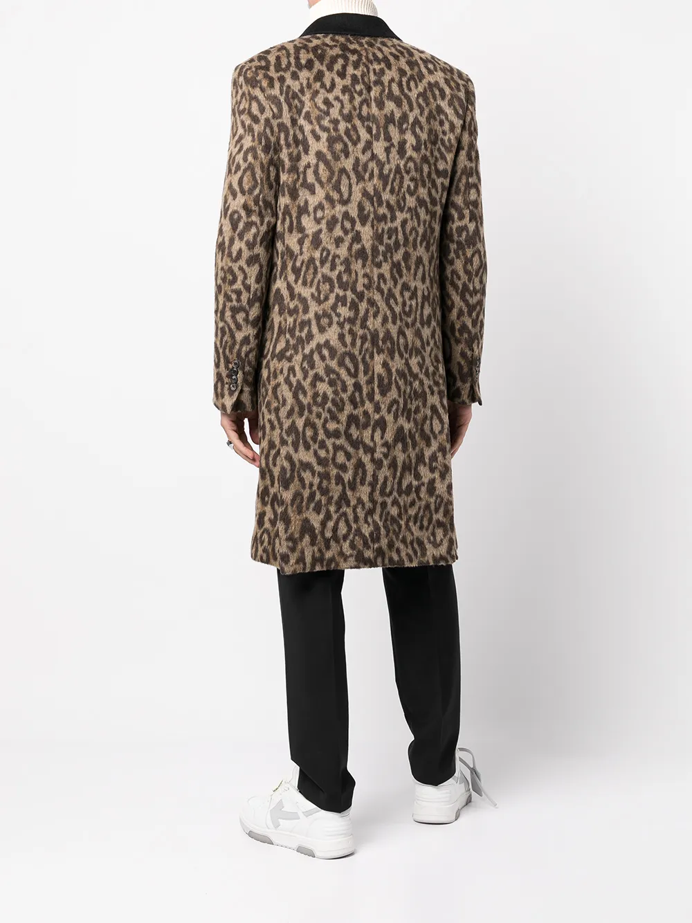 AMIRI Jas met luipaardprint Bruin