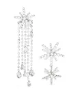 Maje Star drop earrings - Silver