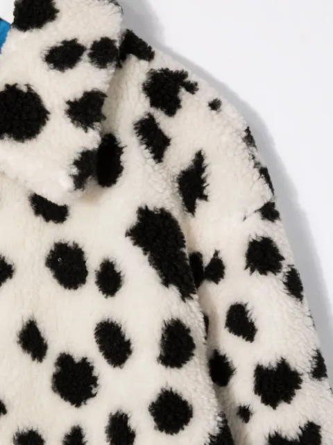 dalmatian print coat