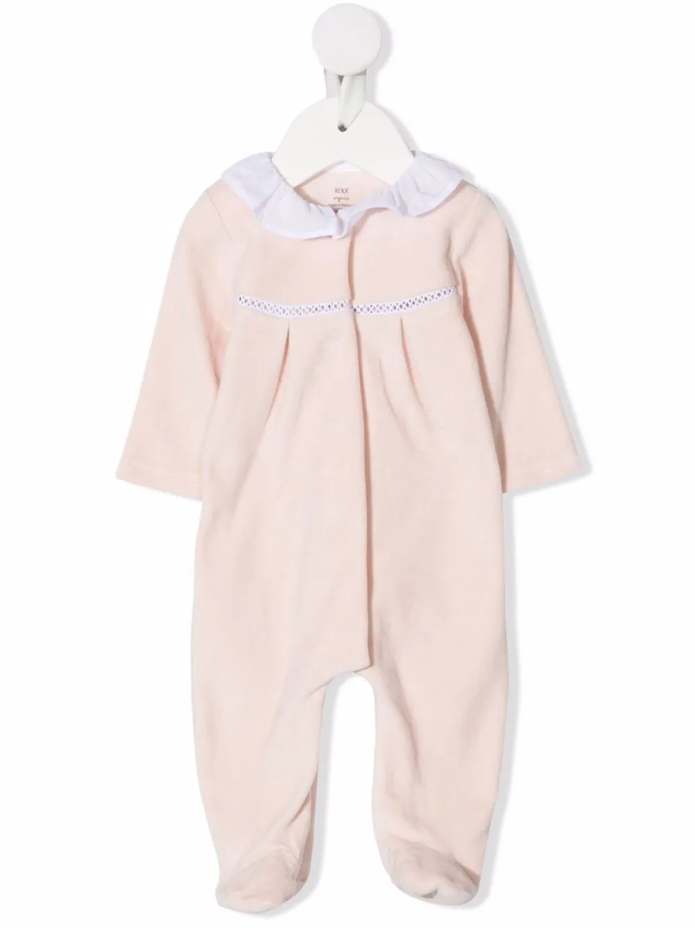 

Knot Dusk velvet pyjama - Pink