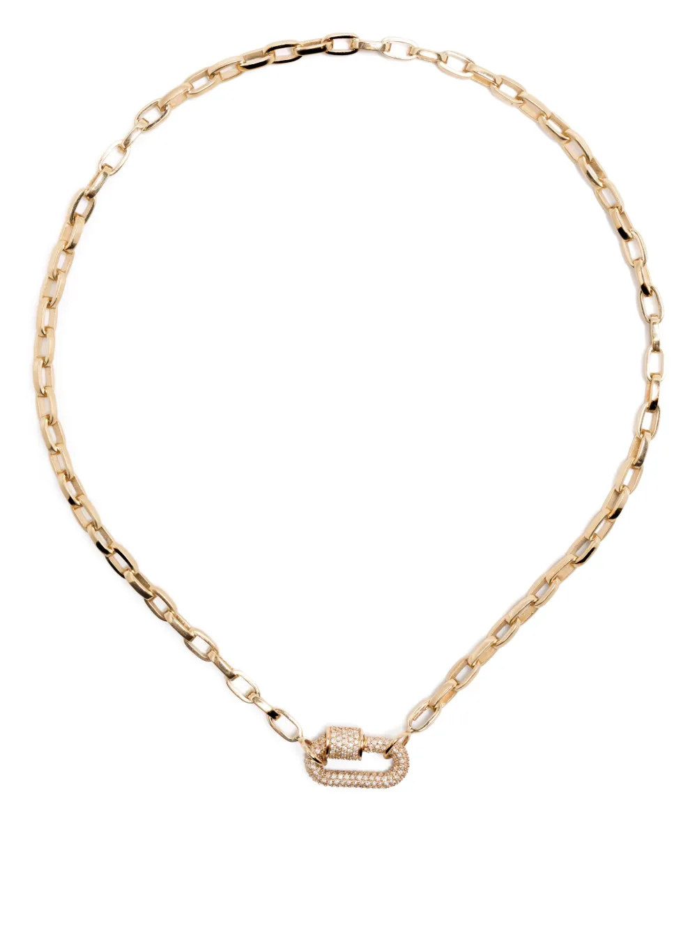 Marla Aaron Collar Biker En Oro Amarillo De 14kt Con Diamantes – Farfetch
