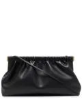 Nanushka Bar vegan-leather clutch bag - Black