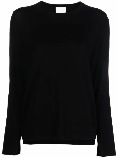 Allude fine-knit virgin-wool jumper