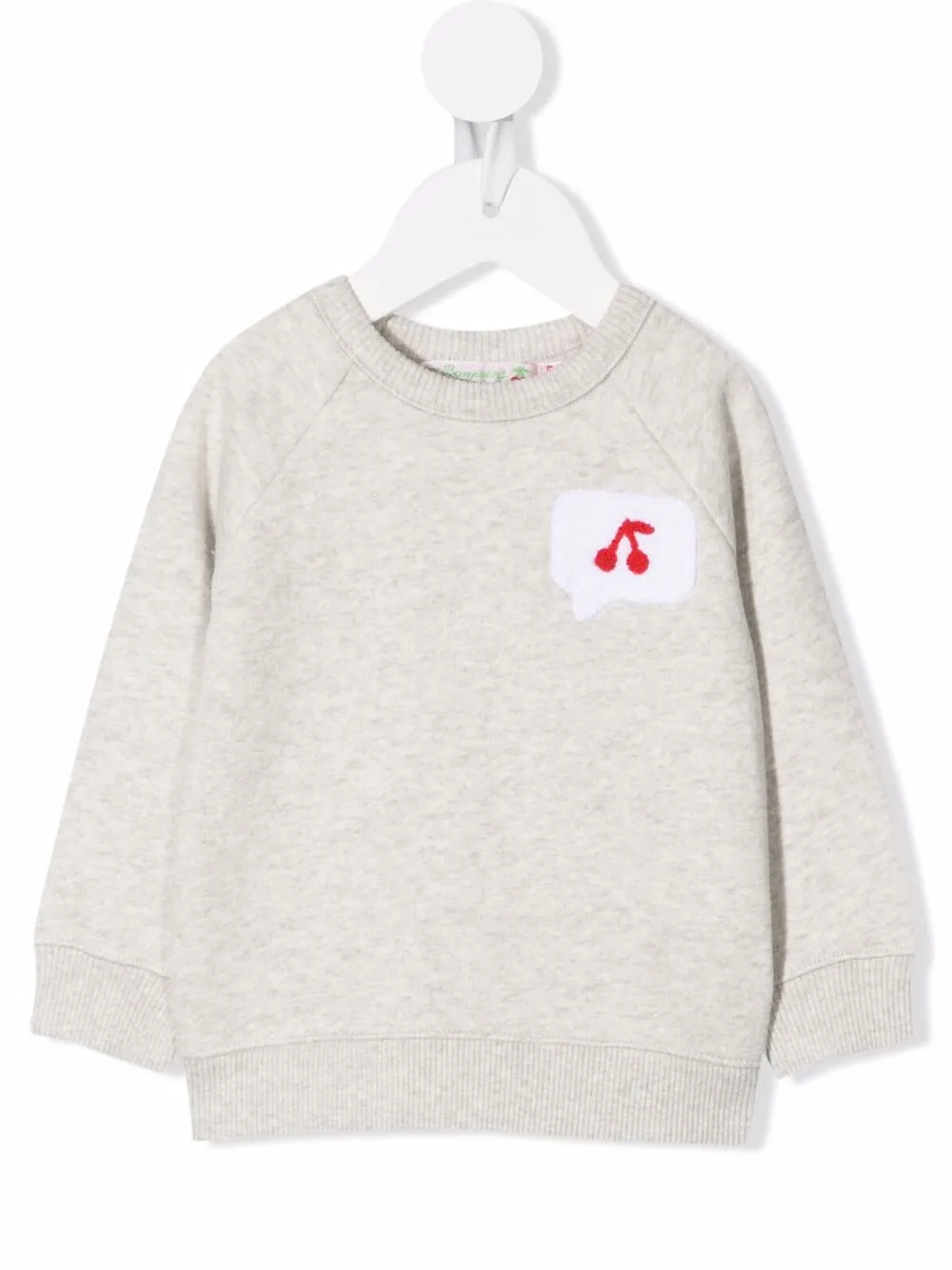 

Bonpoint embroidered logo sweatshirt - Grey