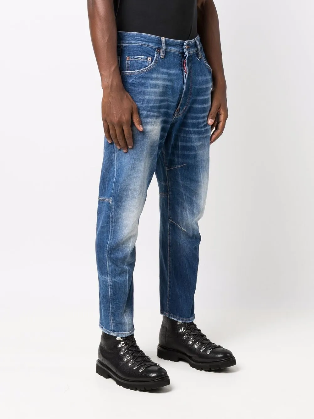 фото Dsquared2 зауженные джинсы средней посадки