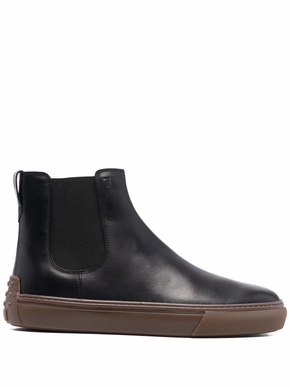 

Tod's botas chelsea con paneles laterales - Negro