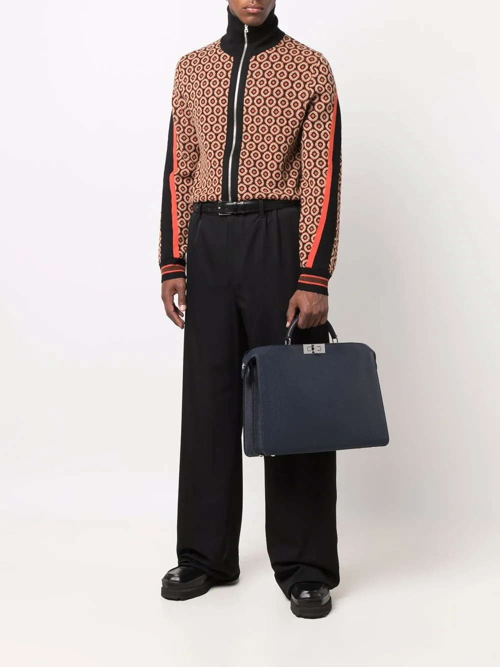 Image 2 of Fendi Peekaboo tote bag