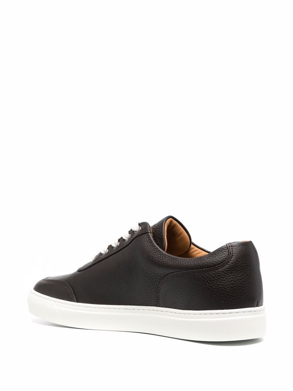 Shop Harrys Of London Lace-up Low-top Sneakers In Brown