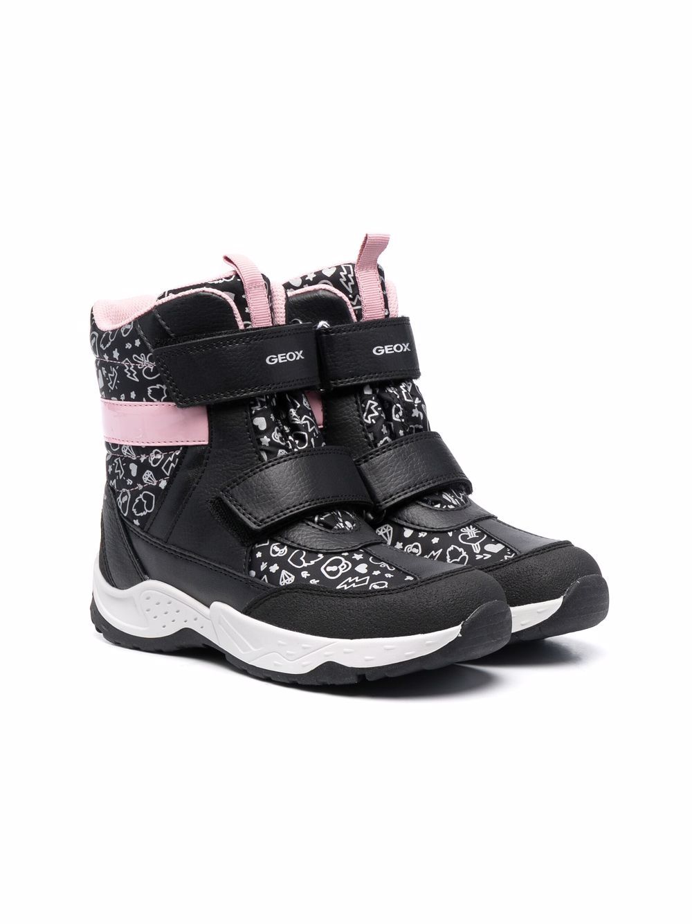 

Geox Kids botas Sentiero - Negro