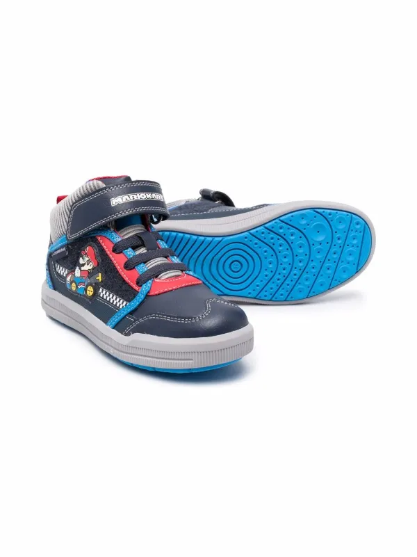 Shop Geox Kids Mario Kart™ high-top 