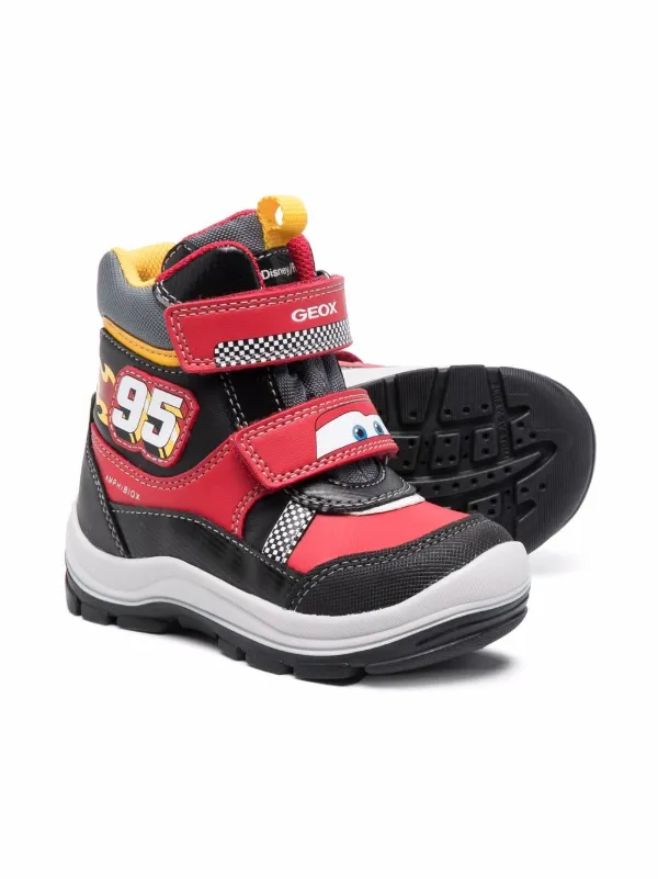 Geox Kids Flanfil chunky panelled boots 